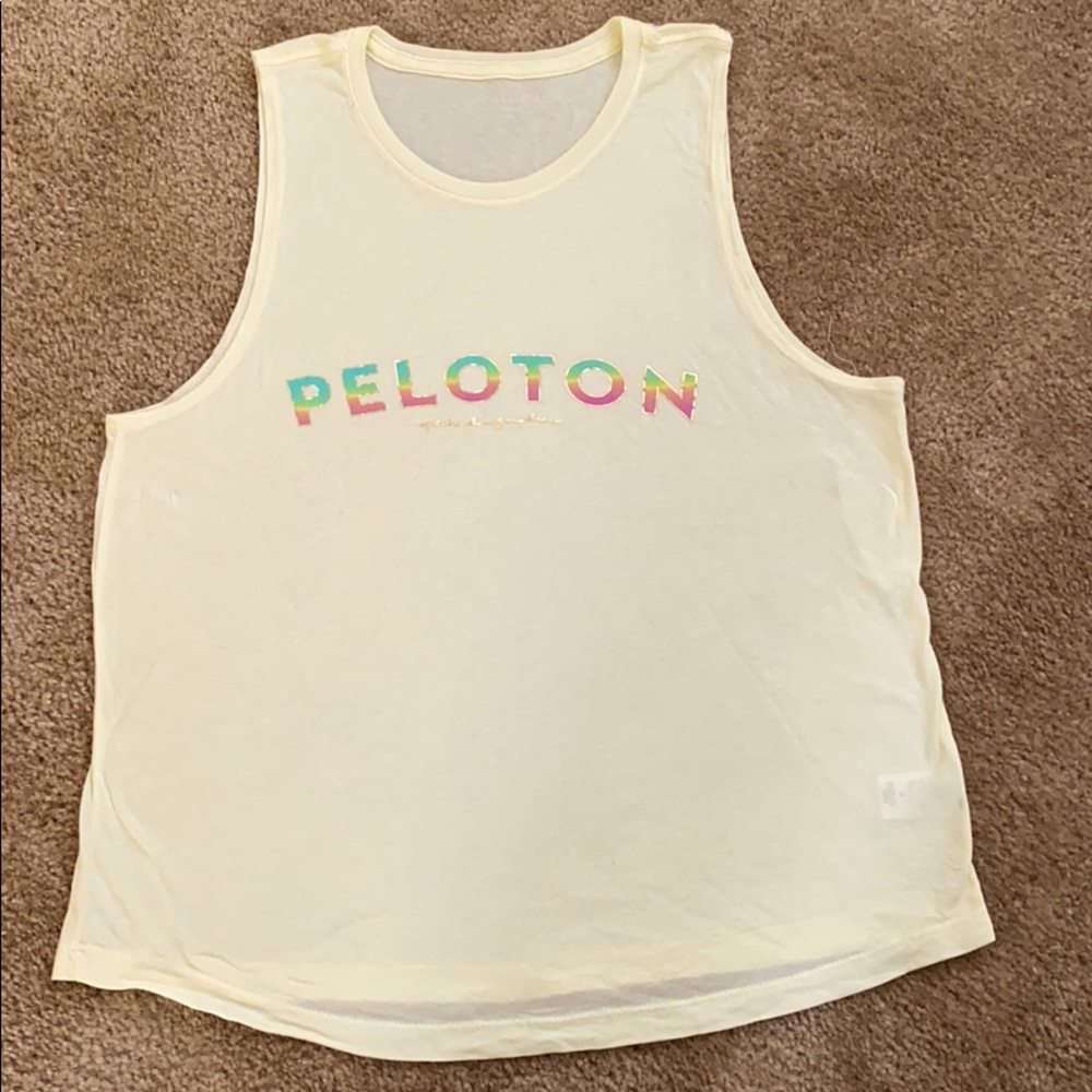 Peloton X Spiritual Gangster muscle t